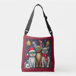 Sac Ajustable Créatures des Fêtes dans un Déguisement de Noël