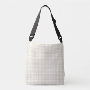 Sac Ajustable Crème de plaid de tartan et no. 66 de beige