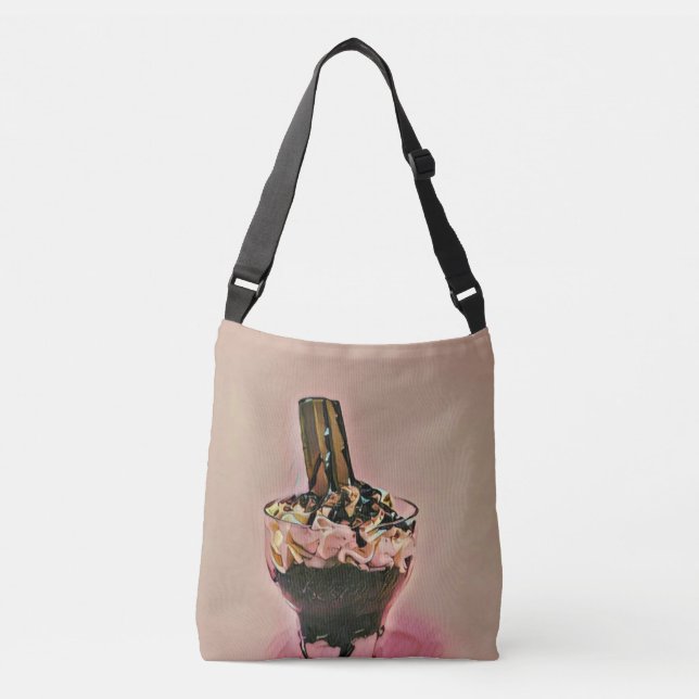 Sac Ajustable Crème glacée aux fraises (Devant)