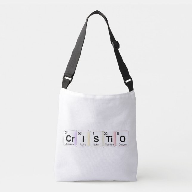 Sac Ajustable Cristo Éléments Chimiques (Devant)
