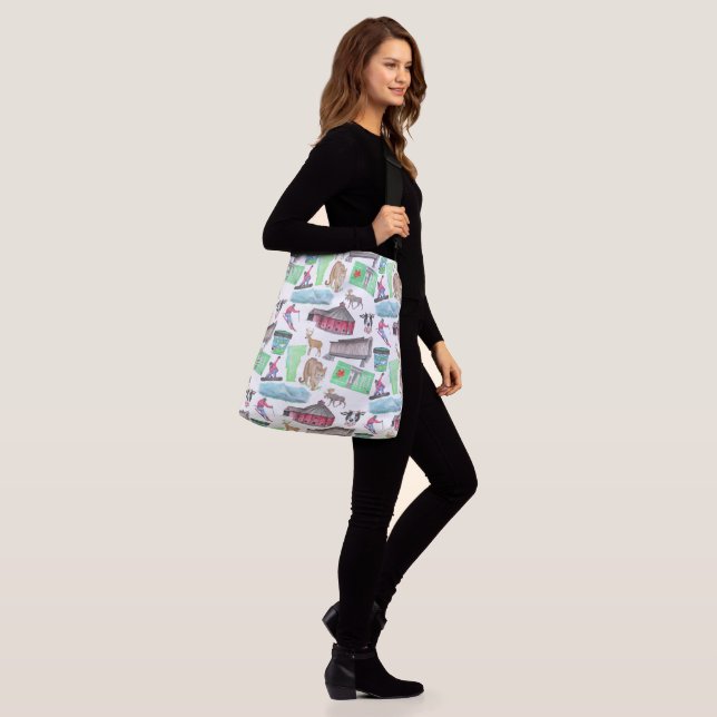 Sac Ajustable Crossbody Vermont Fourre-tout (Sur le modèle)