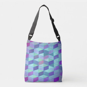 Sac Ajustable Cubes en triangles Motif géométrique