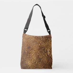 Sac Ajustable Cuir Brown Faux