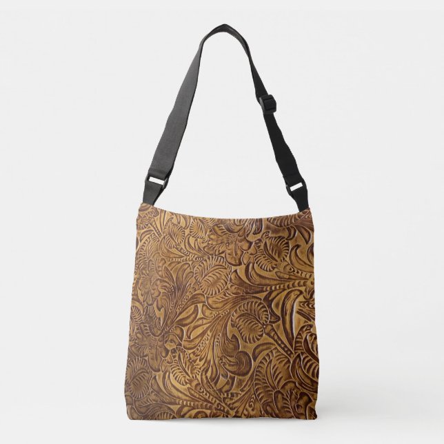 Sac Ajustable Cuir Brown Faux (Devant)