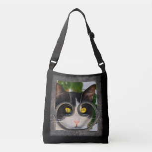 Sac Ajustable Curieux chat avec cadre de Spectacles amusant Phot