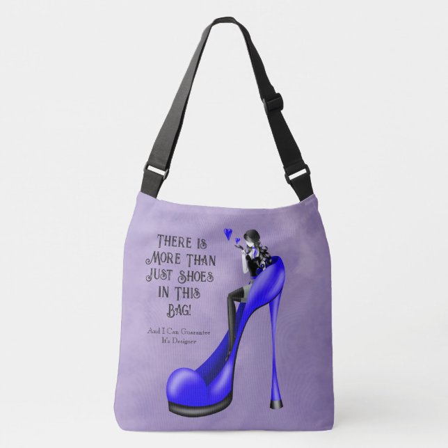 Sac Ajustable Custom Slogan Fashionable Lady in Stiletto (Devant)