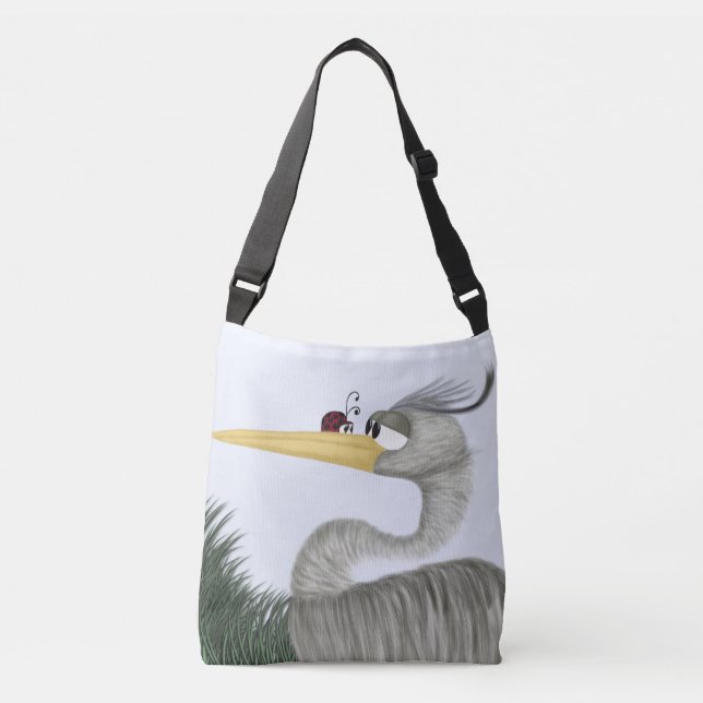 Sac Ajustable Cute Heron et Ladybug (Devant)