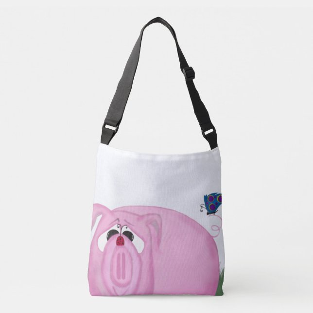 Sac Ajustable Cute Piglet Chumley Et De Beaux Amis (Devant)