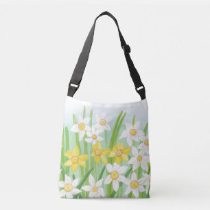 Sac Ajustable Daffodiques de printemps Jaune et blanc