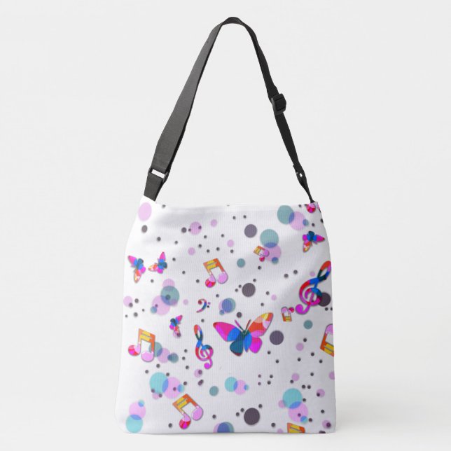 Sac Ajustable Danse Musique colorée (Dos)