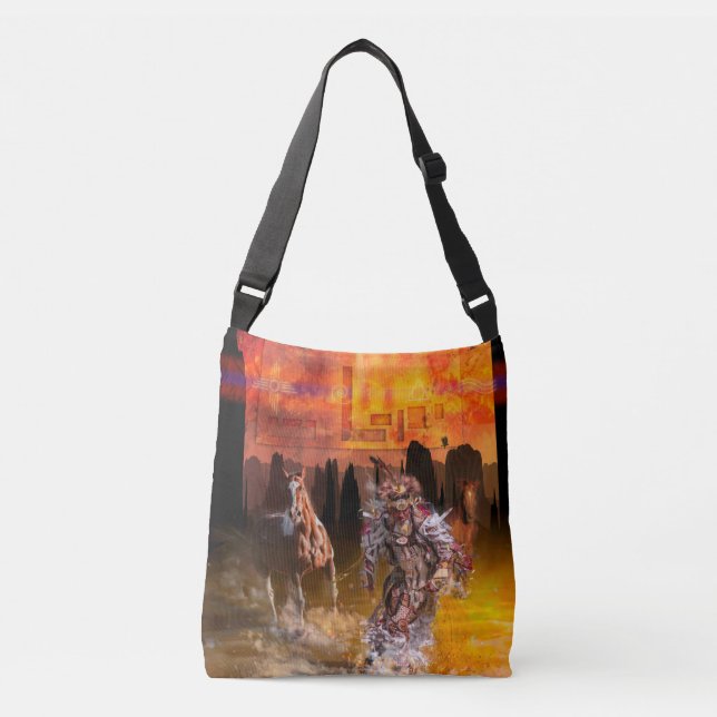 Sac Ajustable Danseuse amérindienne ROLLING THUNDER (Devant)