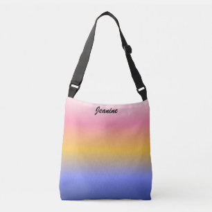 Sac Ajustable Dégradé rose jaune et bleu