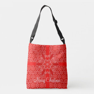 Sac Ajustable Dentelle Rouge De Vacances Liée Au Ruban
