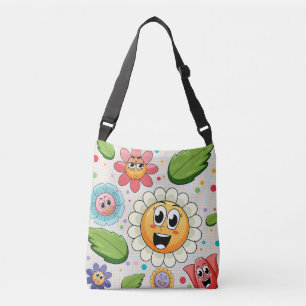 Sac Ajustable Design arrière - plan transparent avec fleurs colo