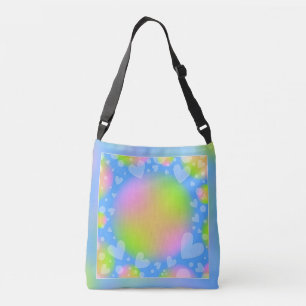 Sac Ajustable Design de coeur pastel romantique