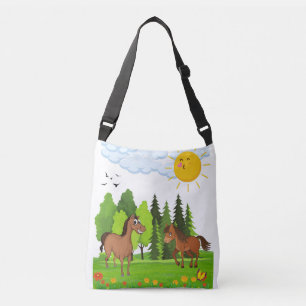 Sac Ajustable Design de petits chevaux pour les enfants