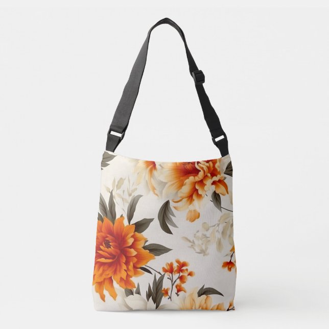 Sac Ajustable Dessin de fleurs (Devant)