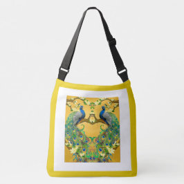 Sac Ajustable Deux Peacocks bleus indiens mâles