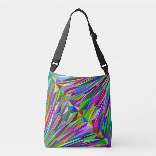Sac Ajustable Diamant Abstrait (Devant)