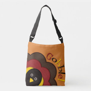 Sac Ajustable Dinde de dissimulation de thanksgiving