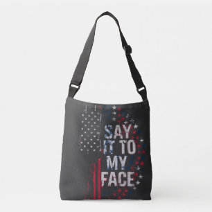 Sac Ajustable Dites-Le À Mon Visage Campagne Kamala Harris 2024