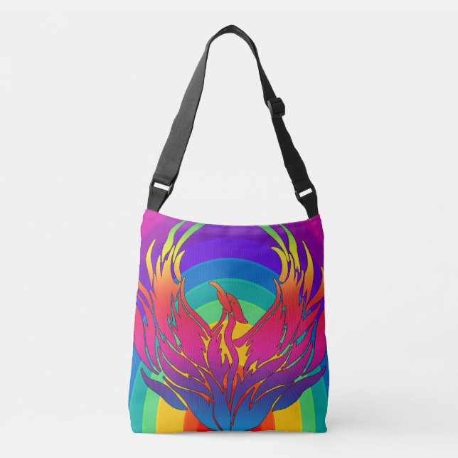 Sac Ajustable Dragon arc-en-ciel (Devant)