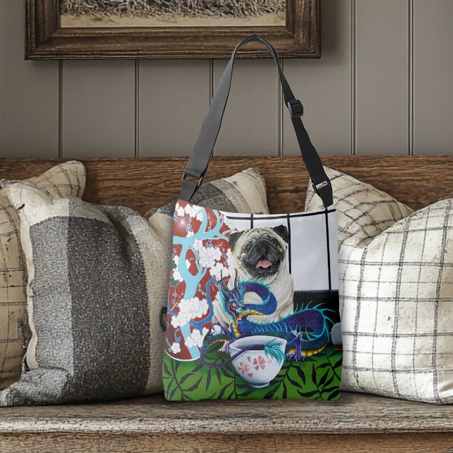 Sac Ajustable Dragon chinois de Chien carlin (Créateur téléchargé)