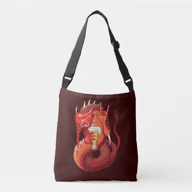 Sac Ajustable Dragon de bière (Devant)