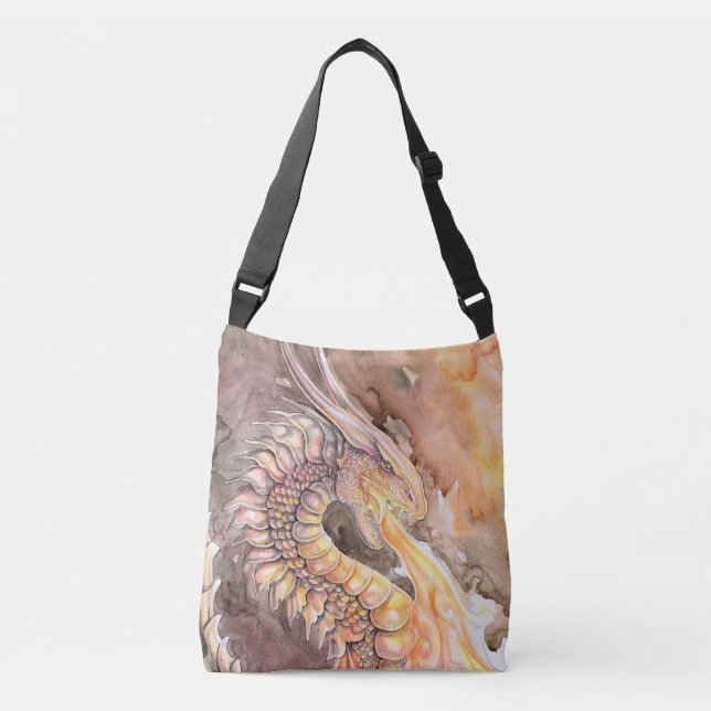 Sac Ajustable Dragon de respiration du feu (Devant)
