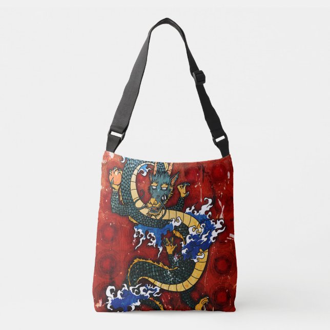 Sac Ajustable Dragon japonais (Devant)