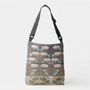 Sac Ajustable Dragonflies Water Lilies Marais Art Nouveau