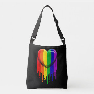 Sac Ajustable Drapeau arc-en-ciel gay pride Mustache LGBT