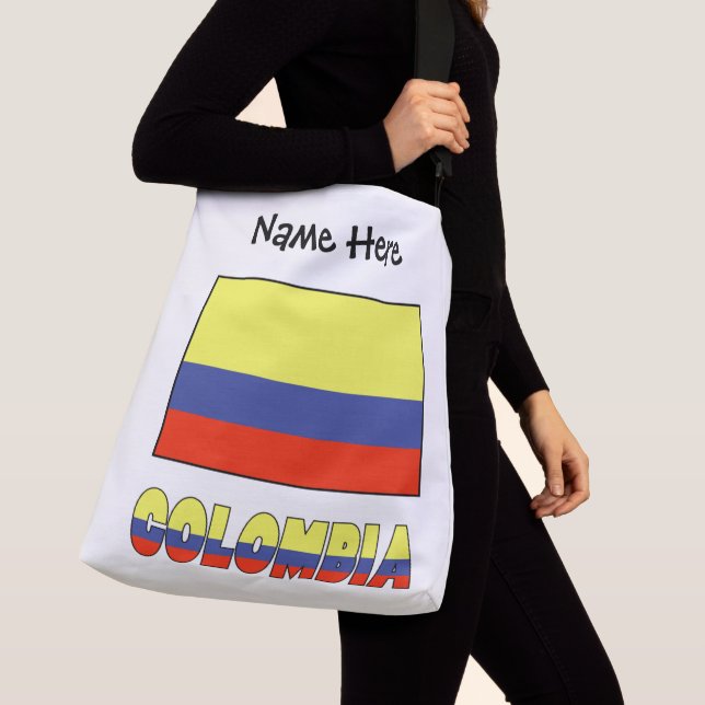 Sac Ajustable Drapeau colombien et colombien personnalisé (De près)
