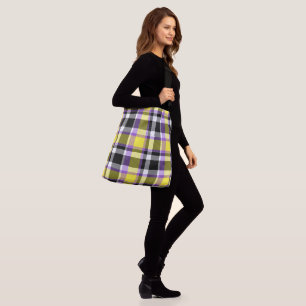 Sac Ajustable Drapeau de fierté éclectique boho non binaire à ca
