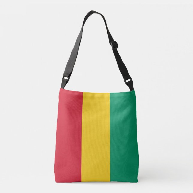 Sac Ajustable Drapeau de Guinée (Dos)