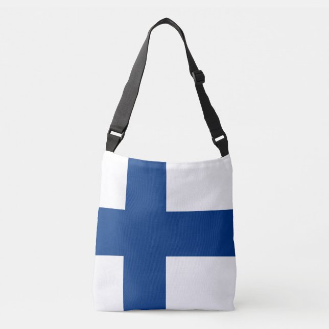 Sac Ajustable Drapeau de la Finlande (Devant)