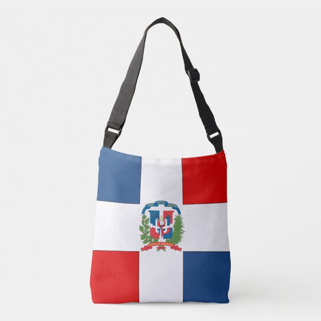 Sac Ajustable Drapeau de la République Dominicaine (Devant)
