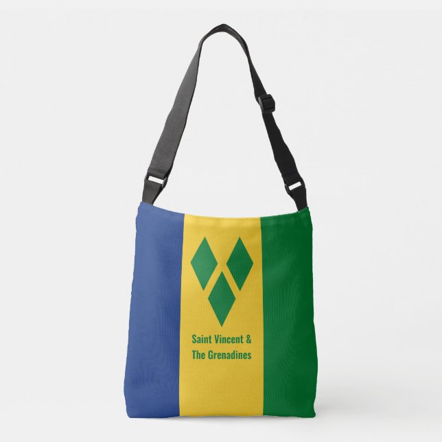 Sac Ajustable Drapeau de Saint-Vincent-et-les Grenadines Vincy (Devant)
