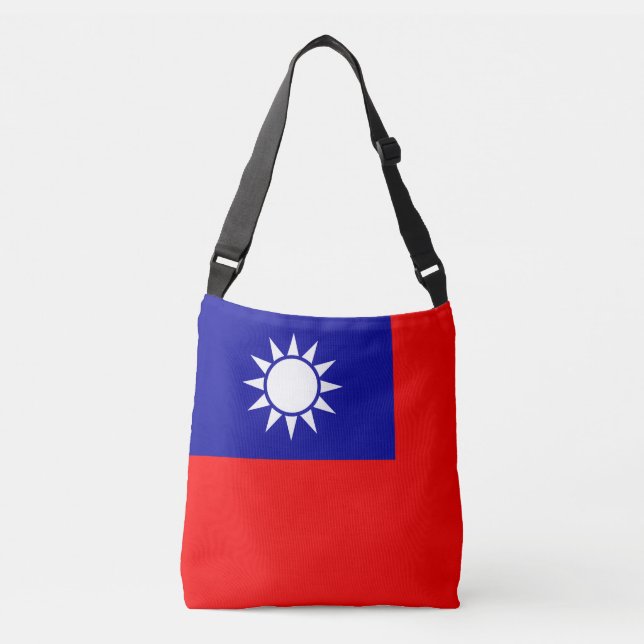 Sac Ajustable Drapeau de Taïwan : République de Chine, Taipei ch (Devant)
