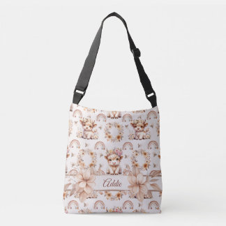 Sac Ajustable Dreamy Boho Highland Cow Nursery Diaper