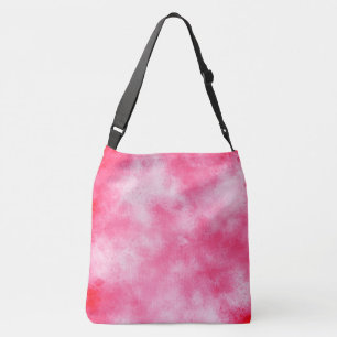 Sac Ajustable Effet nuage tempête élégant rose et blanc