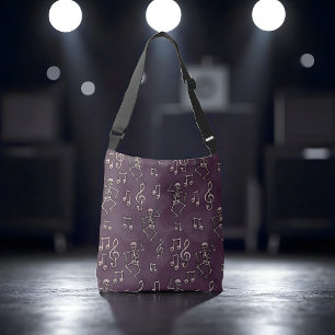 Sac Ajustable Éffrayant Cute Dancing Skeleton Notes musicales Ha
