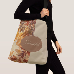 Sac Ajustable Élégant,Action de grâce, Feuilles d'automne,Arbalè