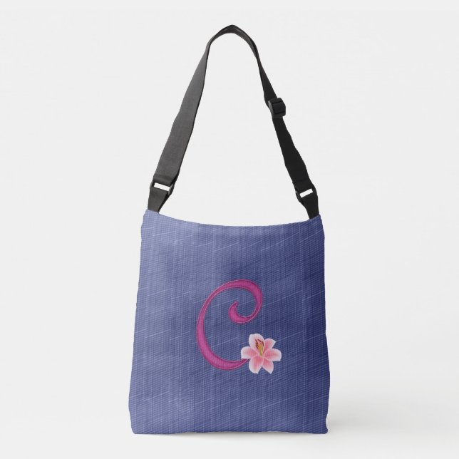 Sac Ajustable Élégant bleu C (Devant)