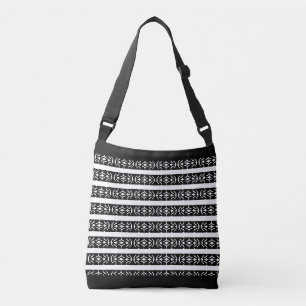 Sac Ajustable Élégant Motif noir et blanc élégant