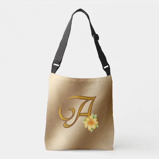 Sac Ajustable Elégant or floral A (Devant)