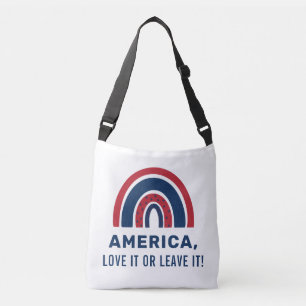 Sac Ajustable Élégant Patriotique USA American Rainbow 4 juillet
