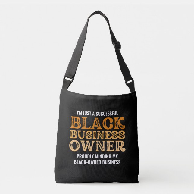 Sac Ajustable Élégant PROPRIÉTAIRE D'AFFAIRES NOIR Noir (Devant)