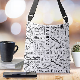 Sac Ajustable Elizabeth Black White