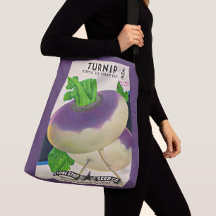Sac Ajustable Empreinte de paquets de graines des années 1950